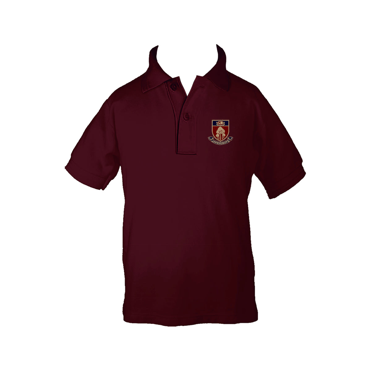 ASPENGROVE GOLF SHIRT, UNISEX, SHORT SLEEVE, CHILD