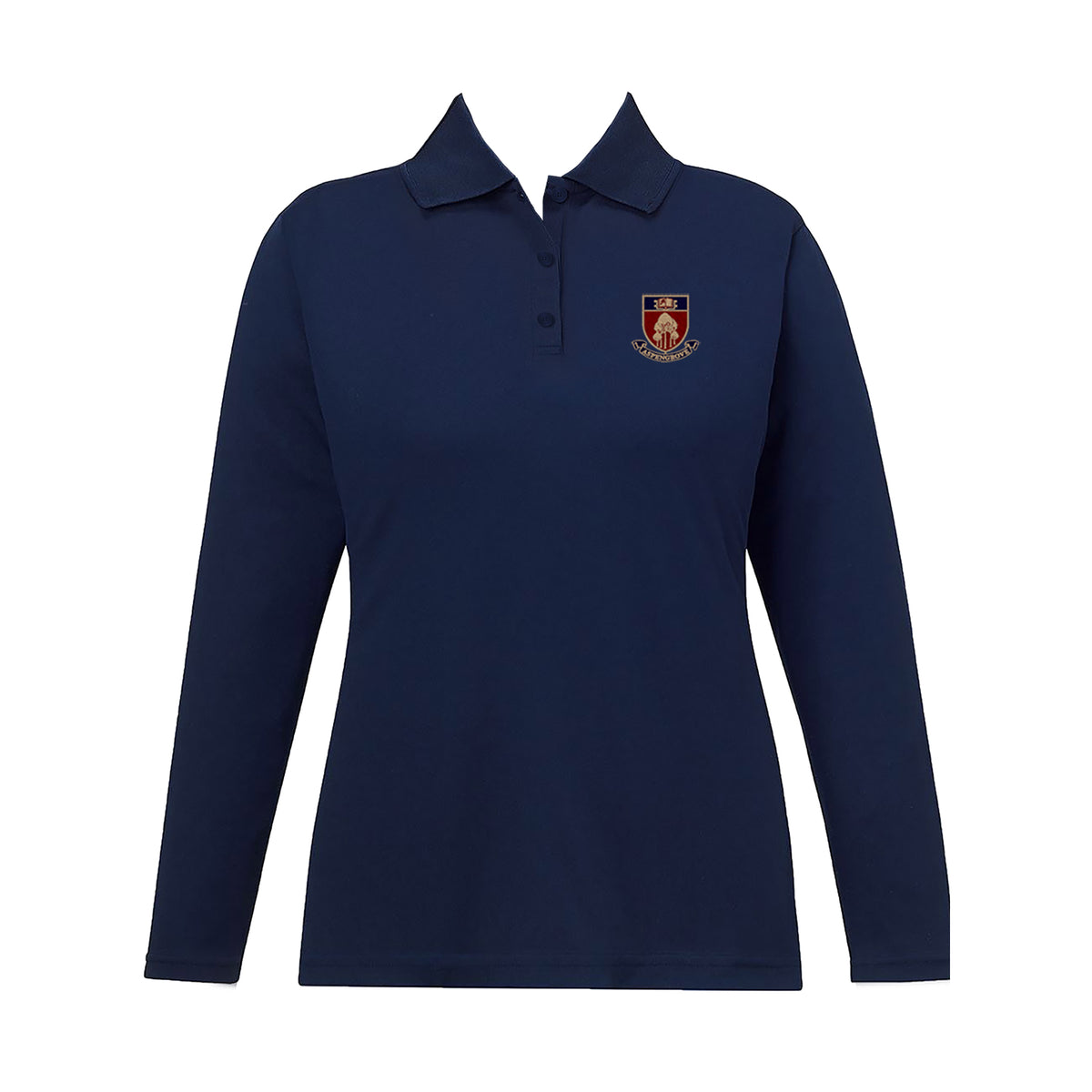 ASPENGROVE GOLF SHIRT, GIRLS, LONG SLEEVE, YOUTH