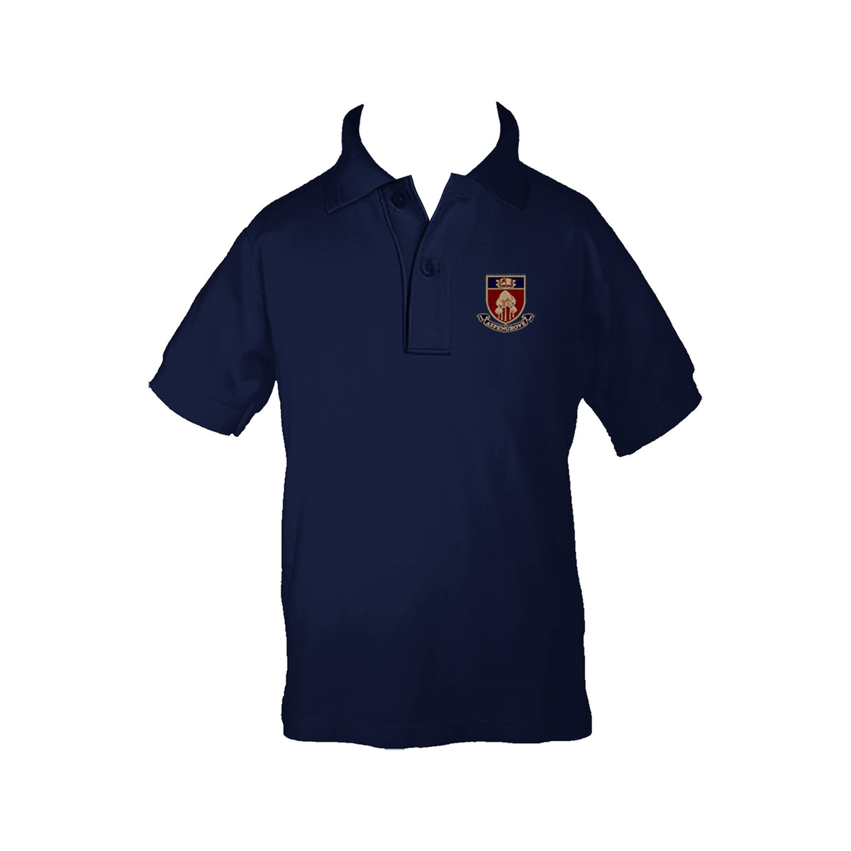 ASPENGROVE GOLF SHIRT, UNISEX, SHORT SLEEVE, CHILD
