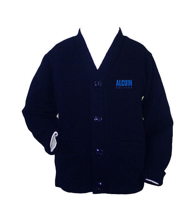 ALCUIN COLLEGE CARDIGAN, UP TO SIZE 32