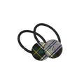 ***TARTAN HAIR BUTTON WITH CRYSTALS, 2901-56 *FINAL SALE*
