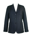 DARK NAVY BLAZER WITH NAVY BUTTONS, WOOL, LADIES
