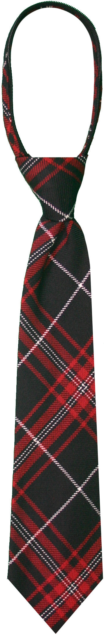 TARTAN GRADE 4-5 ZIPPER TIE, 2901-02 *FINAL SALE*