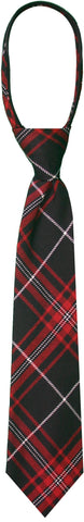 TARTAN ZIPPER TIE, 2901-02 *FINAL SALE*