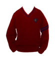 CORPUS CHRISTI PULLOVER WITH PIPING AND ARM STRIPES, ADULT PLUS