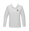 CHOICE SCHOOL WHITE GOLF SHIRT, UNISEX, LONG SLEEVE, YOUTH