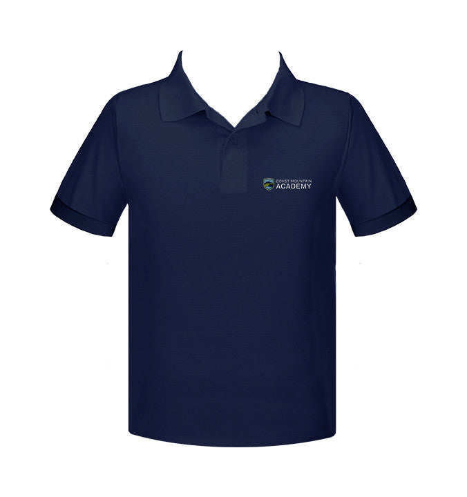 COAST MOUNTAIN GOLF SHIRT, COTTON, UNISEX, SHORT SLEEVE, YOUTH