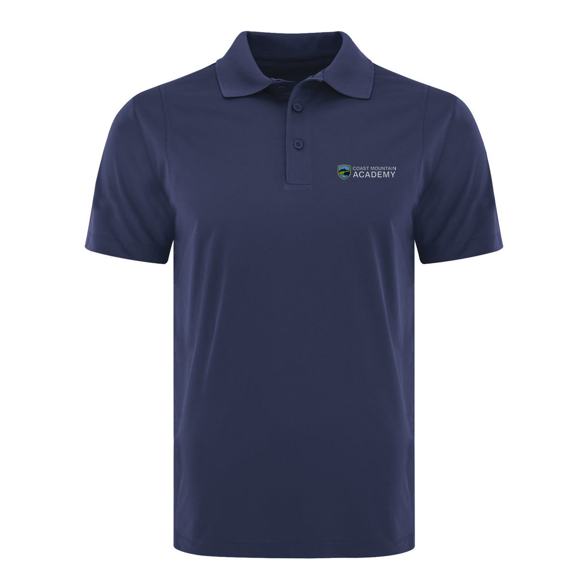 COAST MOUNTAIN GOLF SHIRT, WICKING, SHORT SLEEVE, MENS