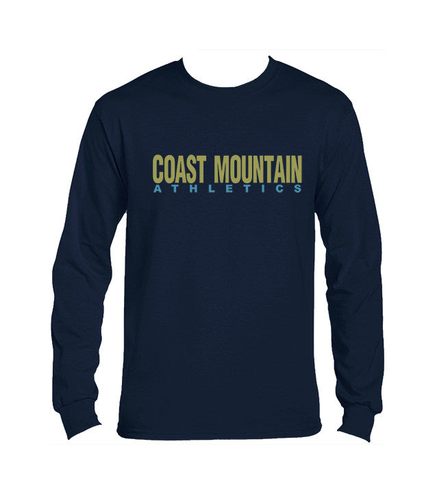 ***COAST MOUNTAIN GYM T-SHIRT, LONG SLEEVE, COTTON, YOUTH *FINAL SALE*