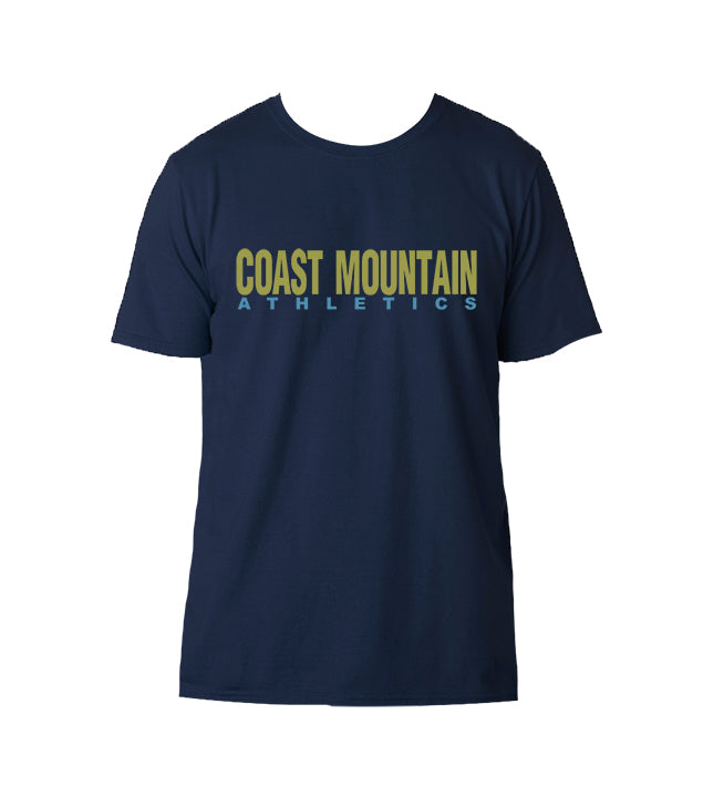 COAST MOUNTAIN GYM T-SHIRT, SHORT SLEEVE, COTTON, ADULT
