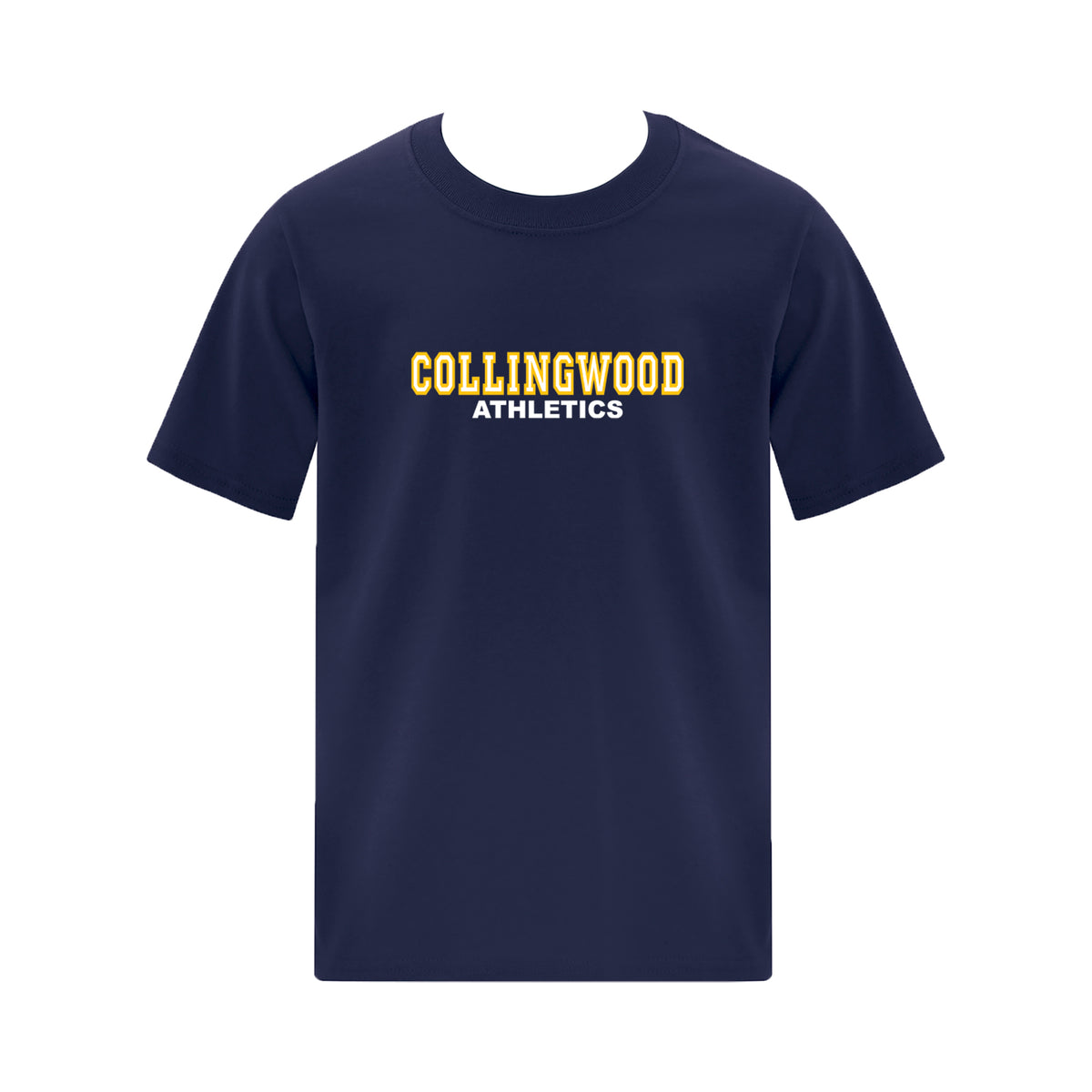 COLLINGWOOD GYM T-SHIRT, COTTON, YOUTH