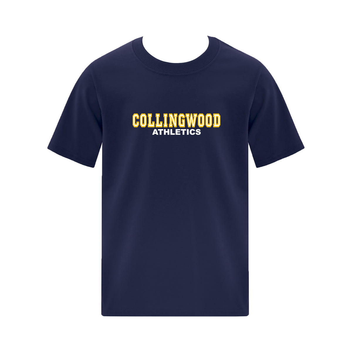 COLLINGWOOD GYM T-SHIRT, COTTON, ADULT