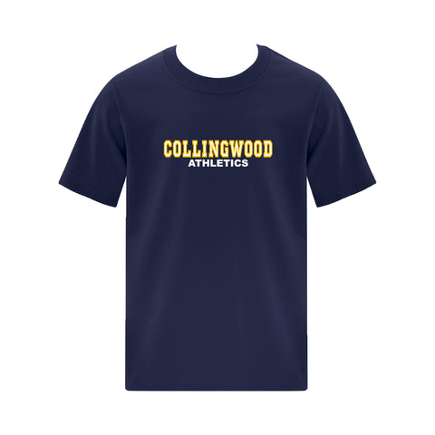 COLLINGWOOD GYM T-SHIRT, COTTON, YOUTH