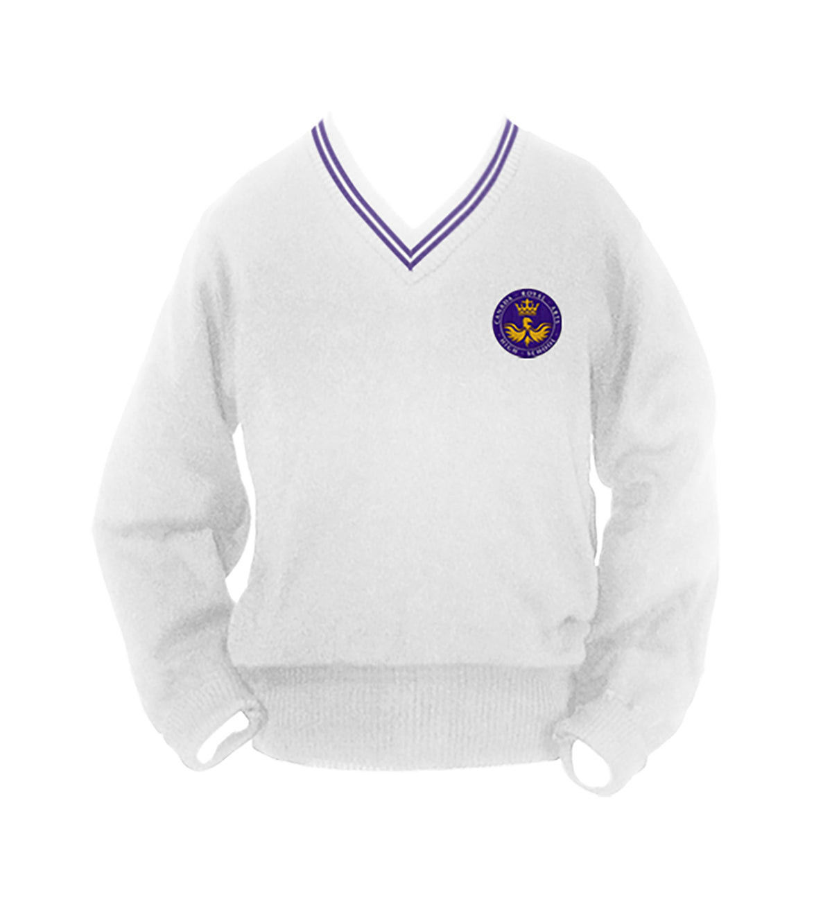 CANADA ROYAL ARTS PULLOVER WITH PIPING, SIZE 44 AND UP