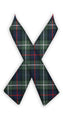 TARTAN CROSSOVER TIE, 2901-09 *FINAL SALE*
