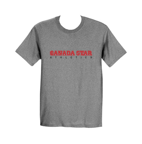 CANADA STAR GYM T-SHIRT, COTTON, ADULT