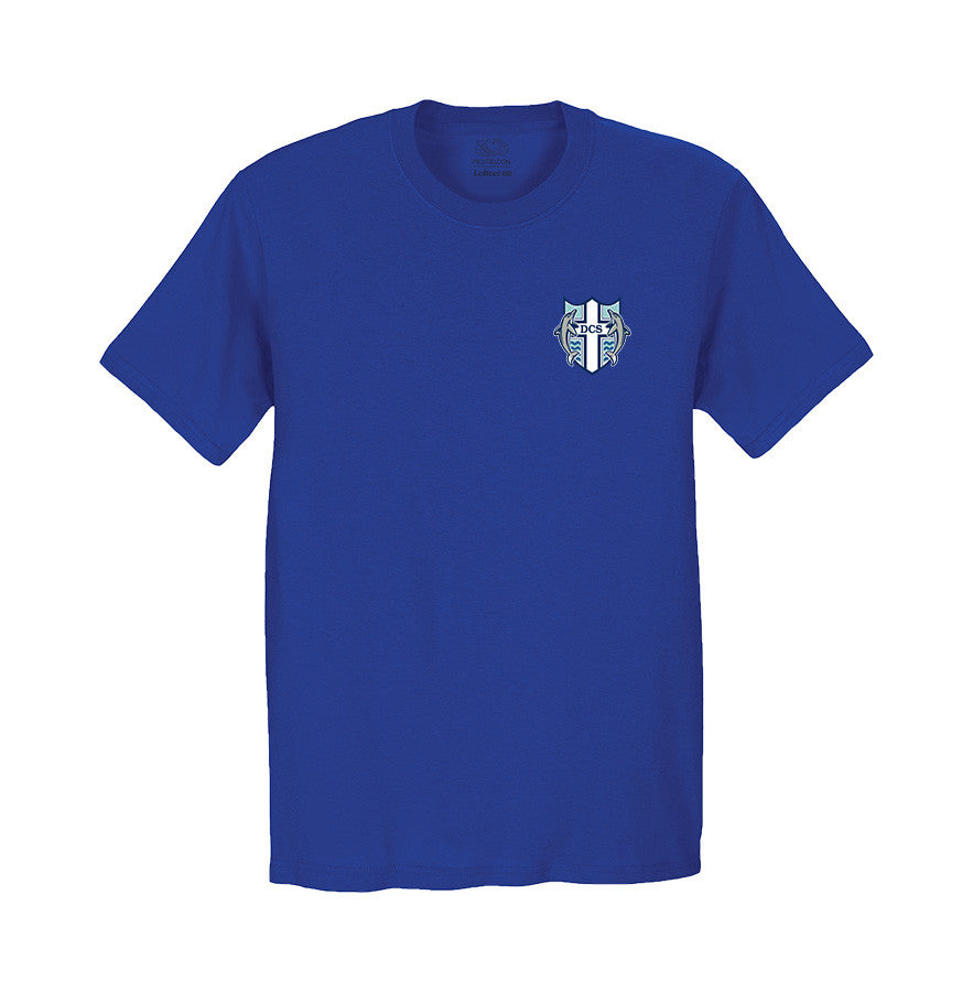 *DELTA CHRISTIAN GYM T-SHIRT, YOUTH