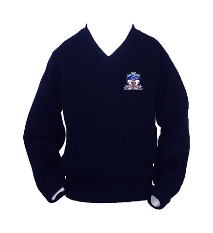 DEER LAKE NAVY PULLOVER, UP TO SIZE 42