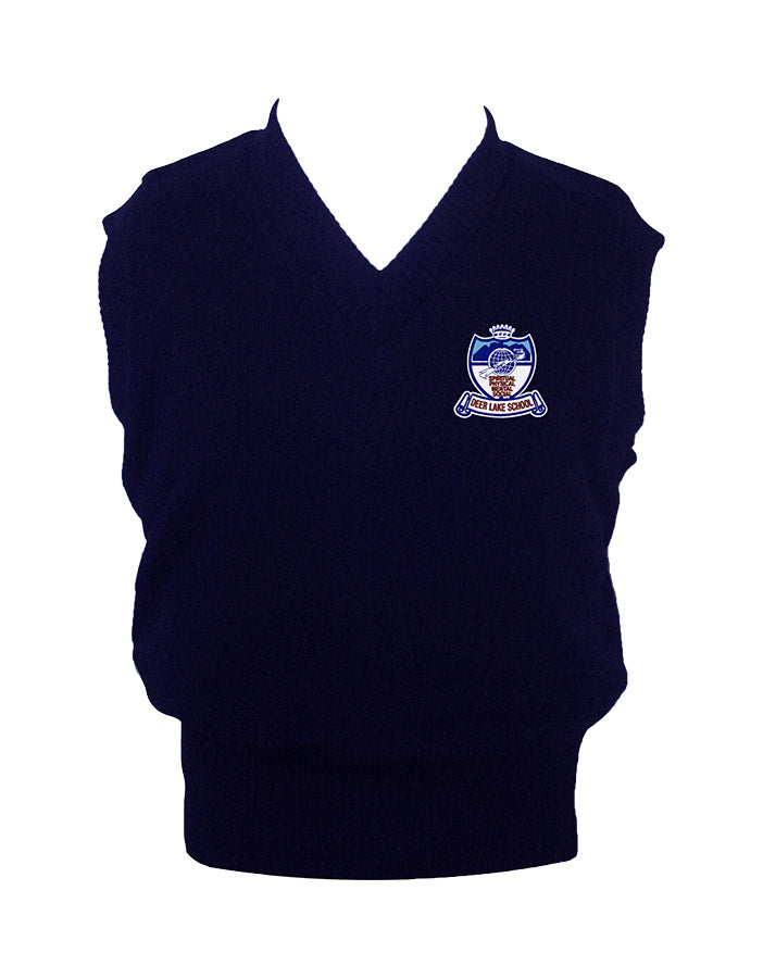 DEER LAKE NAVY VEST, SIZE 44 AND UP
