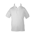 WHITE GOLF SHIRT, UNISEX, SHORT SLEEVE, CHILD
