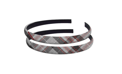 TARTAN HAIRBAND WITH CRYSTALS, 2901-54 *FINAL SALE*