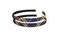 TARTAN HAIRBAND WITH CRYSTALS, 2901-30 *FINAL SALE*