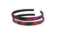 TARTAN HAIRBAND WITH CRYSTALS, 2901-53 *FINAL SALE*