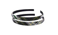 TARTAN HAIRBAND WITH CRYSTALS, 2901-56 *FINAL SALE*