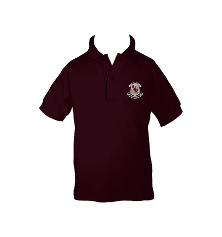 HOLY CROSS GOLF SHIRT, SHORT SLEEVE, CHILD