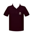 HOLY CROSS GOLF SHIRT, UNISEX, SHORT SLEEVE, YOUTH