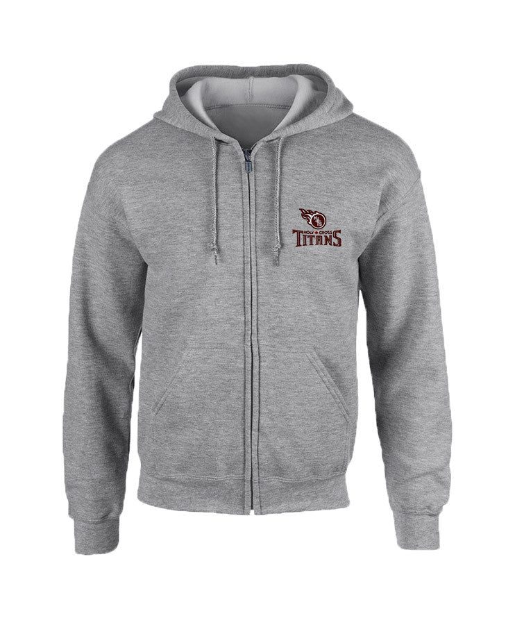 ***HOLY CROSS ZIP HOODIE, CHILD *FINAL SALE*