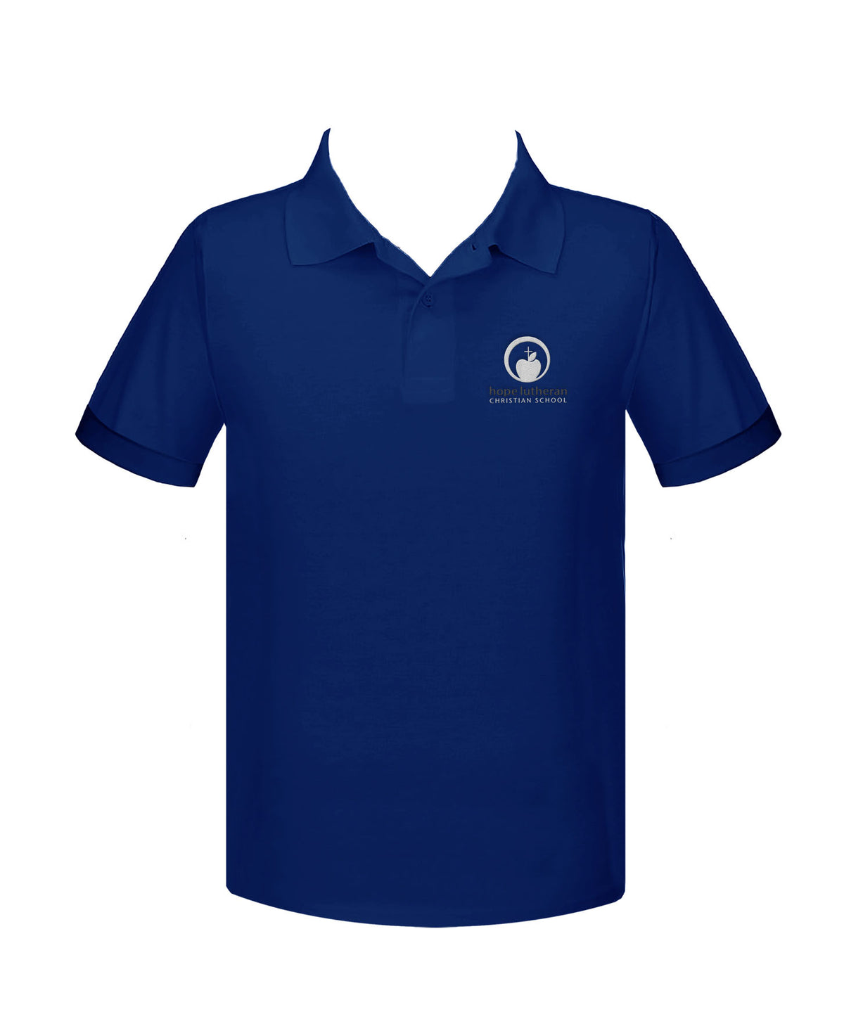 HOPE LUTHERAN K-5 GOLF SHIRT, UNISEX, SHORT SLEEVE, YOUTH