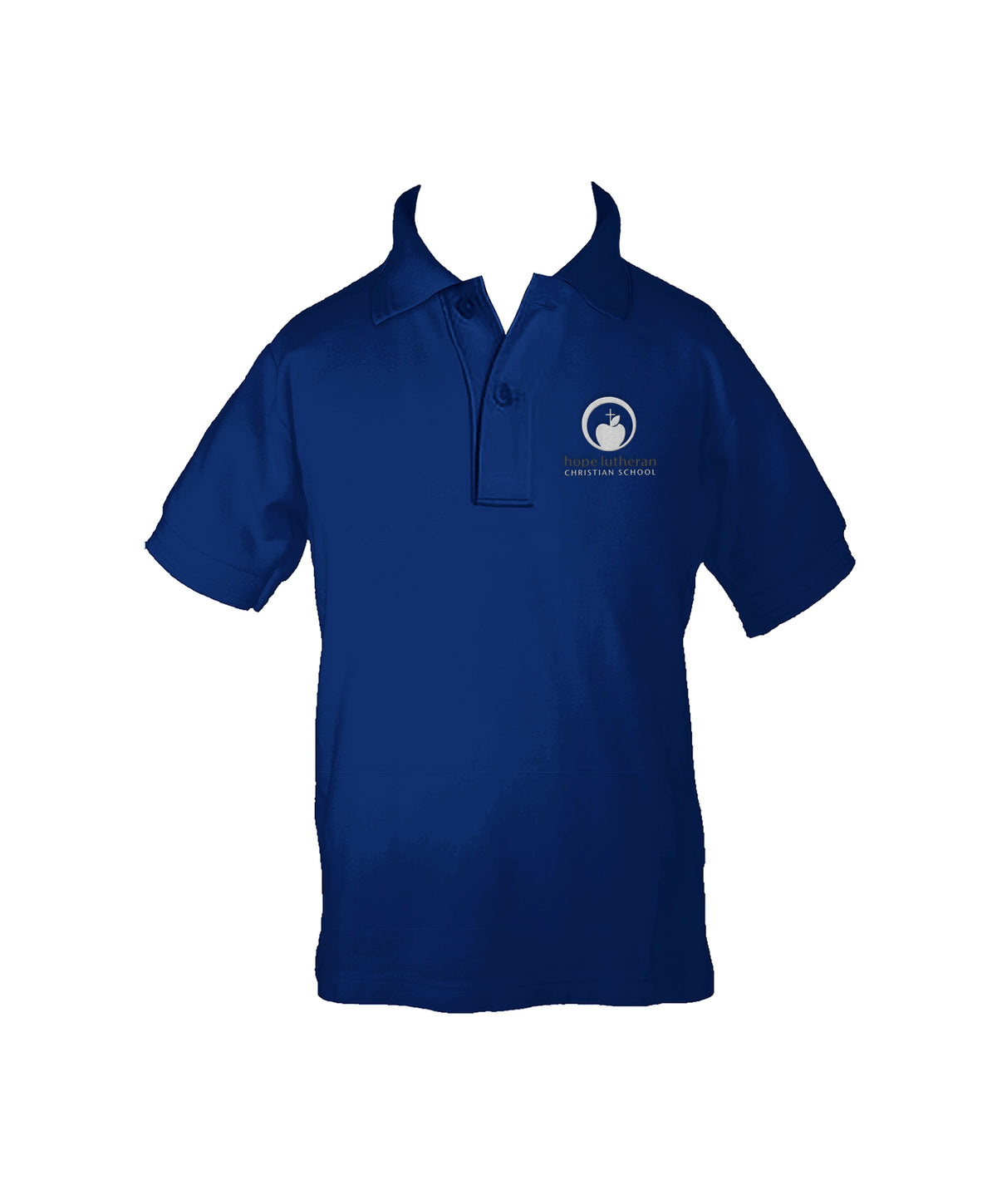 HOPE LUTHERAN K-5 GOLF SHIRT, UNISEX, SHORT SLEEVE, CHILD