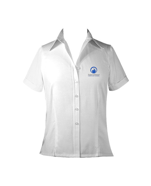 ***HOPE LUTHERAN LADIES BLOUSE, SHORT SLEEVE *FINAL SALE*