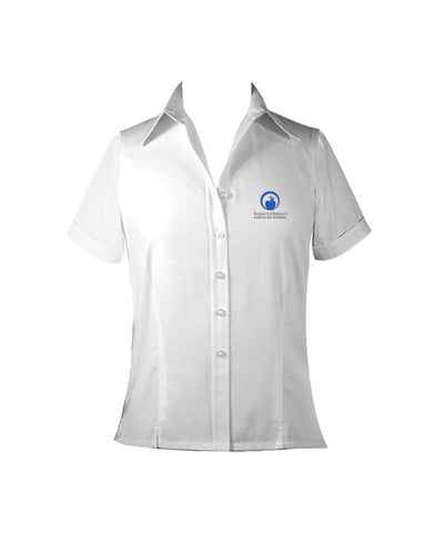 ***HOPE LUTHERAN LADIES BLOUSE, SHORT SLEEVE *FINAL SALE*