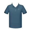 JAMES CAMERON STEEL BLUE GOLF SHIRT, UNISEX, SHORT SLEEVE, ADULT