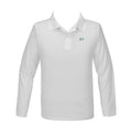 JAMES CAMERON WHITE GOLF SHIRT, UNISEX, LONG SLEEVE, CHILD
