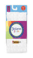 ***WHITE TIGHTS, CABLE KNIT, TODDLER *FINAL SALE*