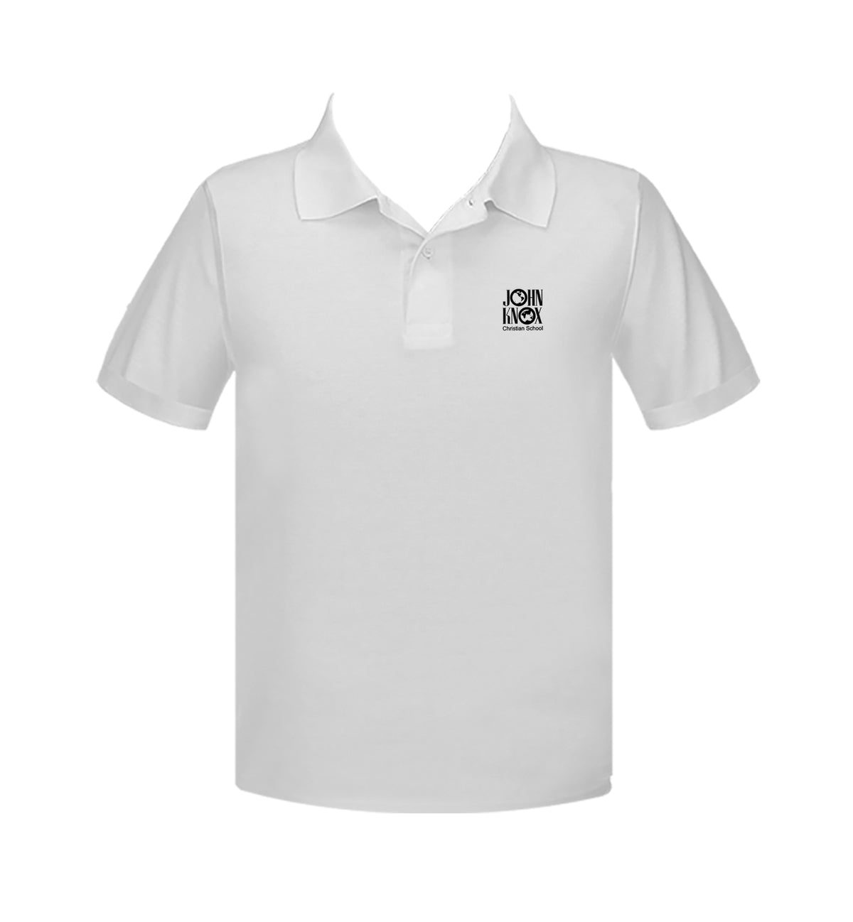 *JOHN KNOX GOLF SHIRT, UNISEX, SHORT SLEEVE, ALL COLOURS, YOUTH