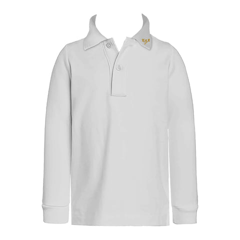 KIDDY JUNCTION GOLF SHIRT, LONG SLEEVE, CHILD