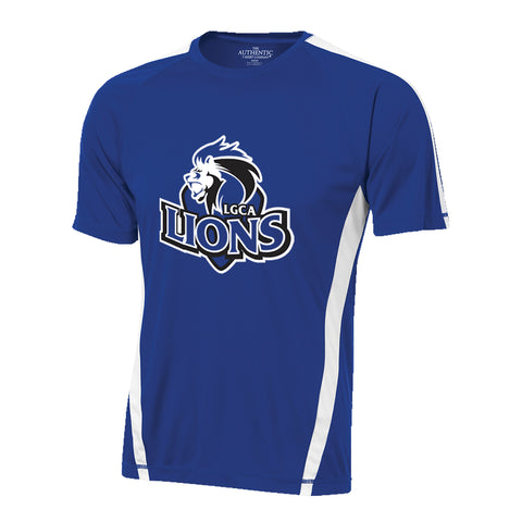 LIONS GATE GYM T-SHIRT, WICKING, ADULT