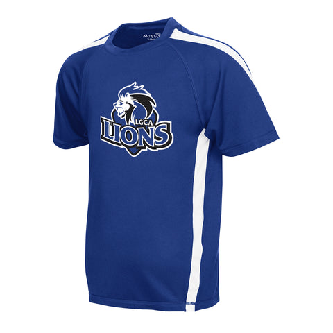 LIONS GATE GYM T-SHIRT, WICKING, YOUTH