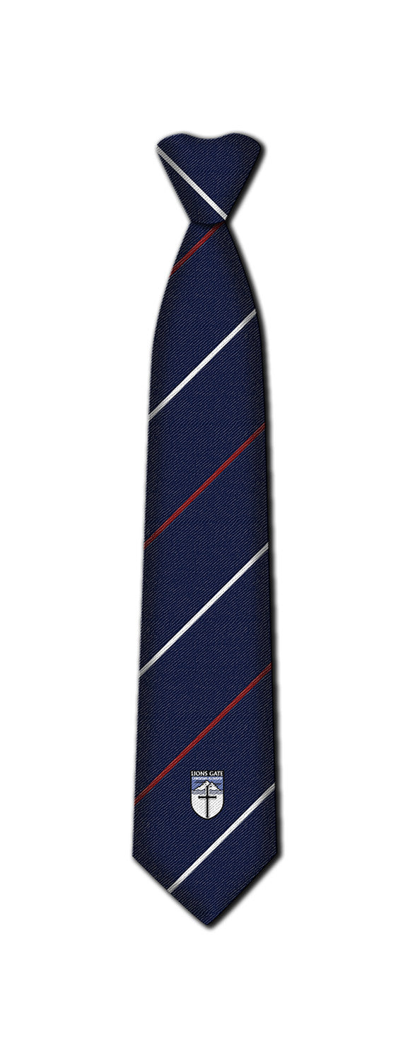 LIONS GATE REGULAR TIE, 100% POLYESTER *FINAL SALE*