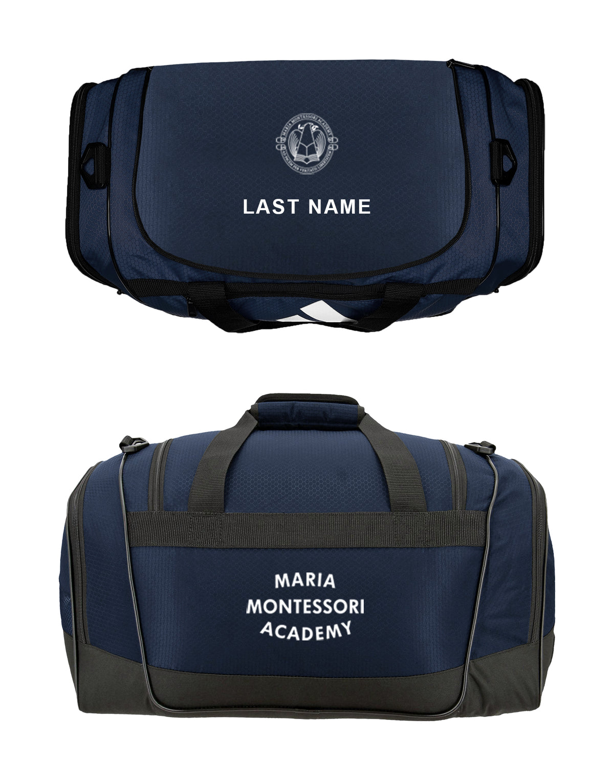 MARIA MONTESSORI ADIDAS DUFFLE GYM BAG *FINAL SALE*