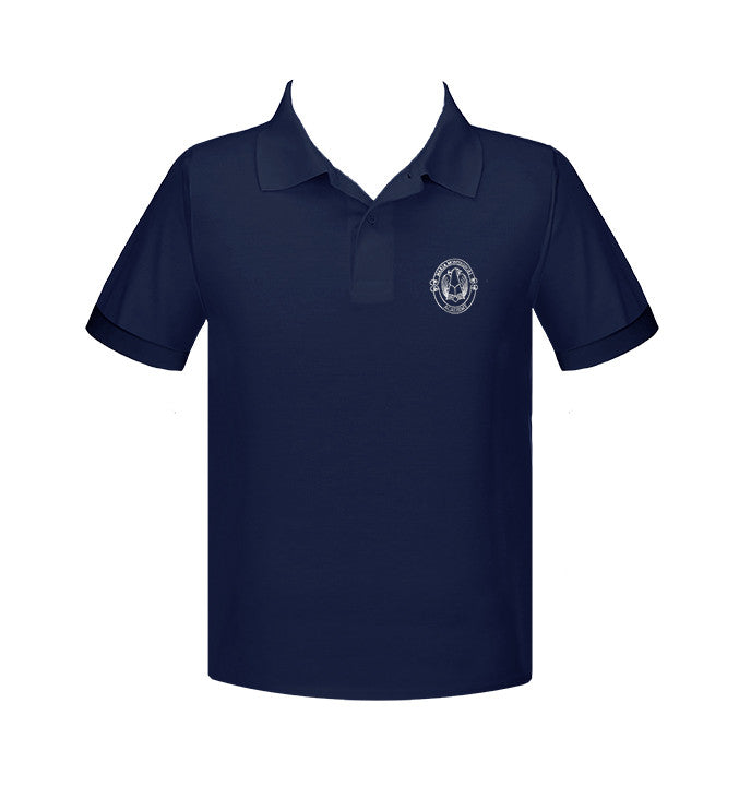 MARIA MONTESSORI GOLF SHIRT, UNISEX, SHORT SLEEVE, ADULT