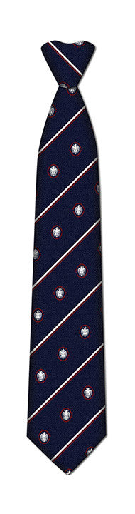 MARIA MONTESSORI REGULAR TIE, 100% POLYESTER *FINAL SALE*