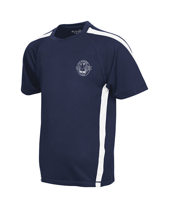 MARIA MONTESSORI GYM T-SHIRT, WICKING, YOUTH