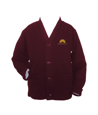 MEADOW MONTESSORI CARDIGAN, UP TO SIZE 42