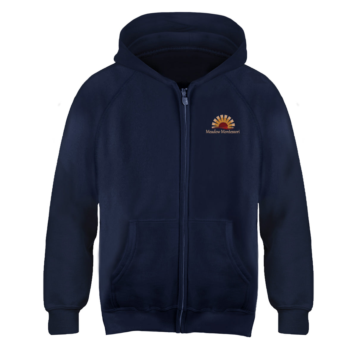 *MEADOW MONTESSORI ZIP HOODIE, YOUTH