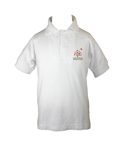 MONARCH MONTESSORI GOLF SHIRT, UNISEX, SHORT SLEEVE, CHILD